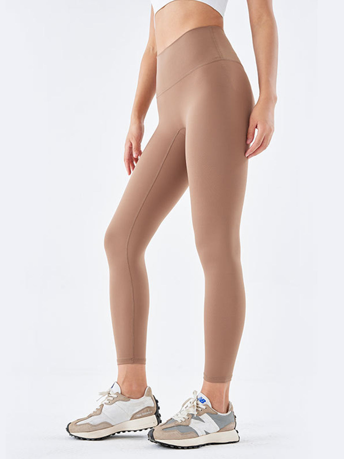 Wide Waistband Sports Leggings – Trendsi | ClozArt