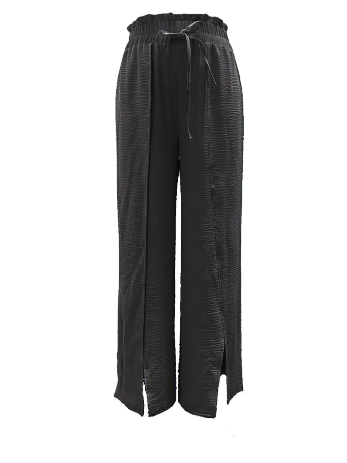 Slit Wide Leg Pants – Trendsi | ClozArt