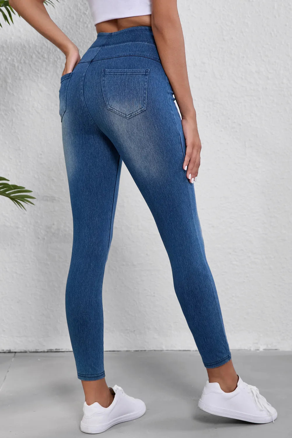 High Waist Skinny Jeans – Trendsi | ClozArt