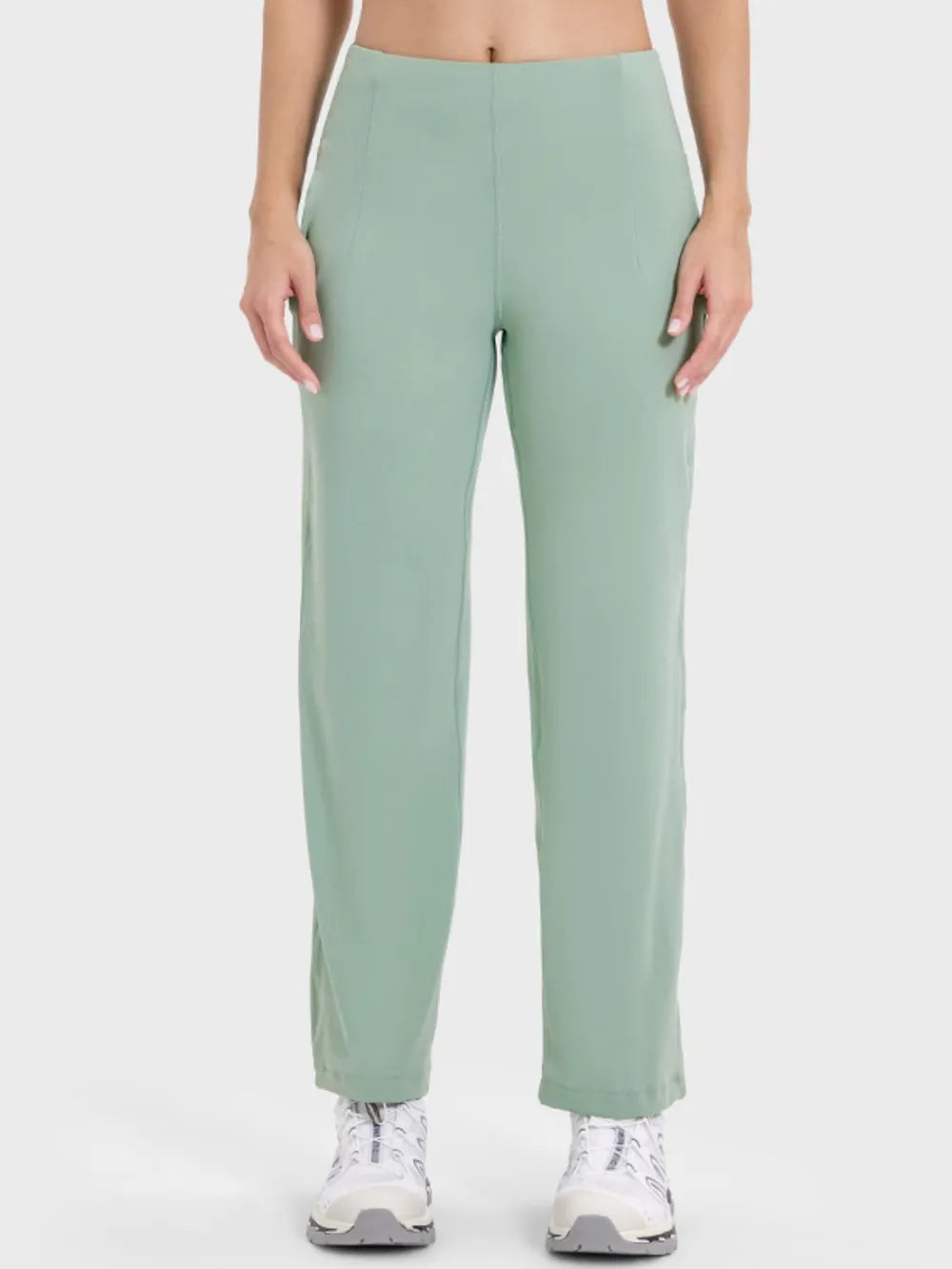 Millennia Pocketed High Waist Active Pants – Trendsi | ClozArt