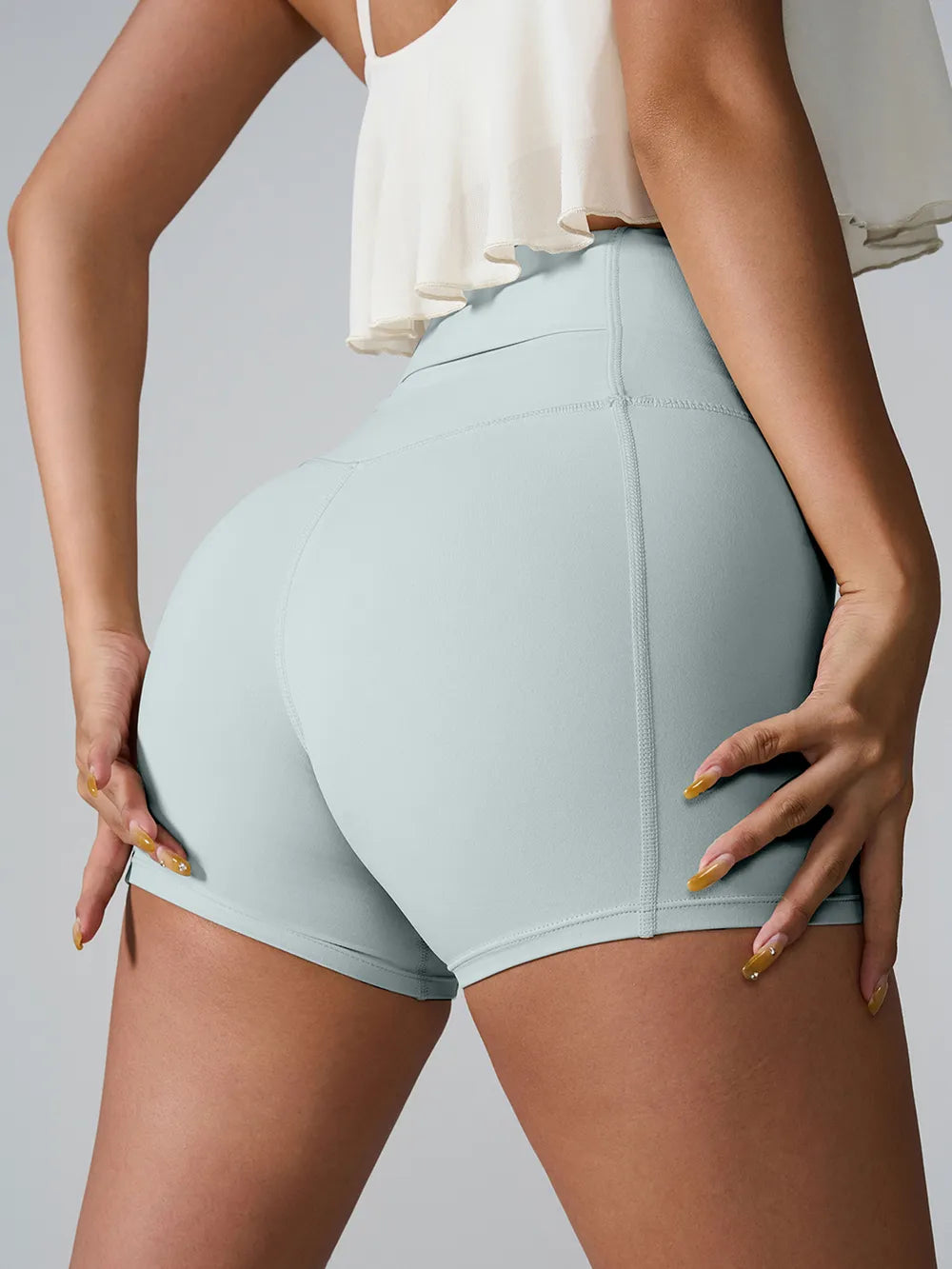 High Waist Active Shorts – Trendsi | ClozArt