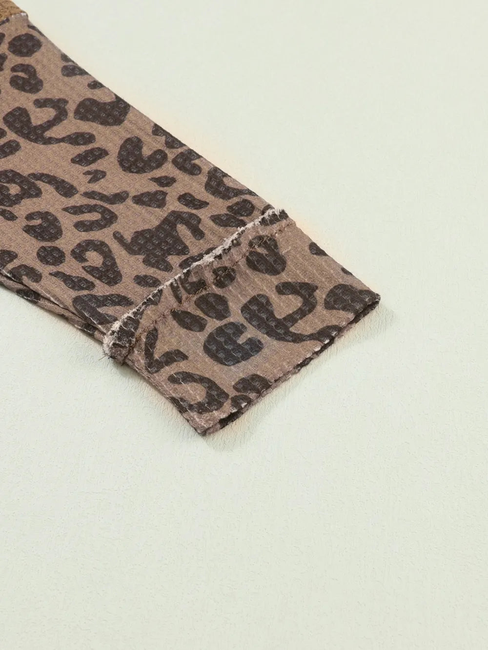 Half Button Leopard Collared Neck Blouse – Trendsi | ClozArt