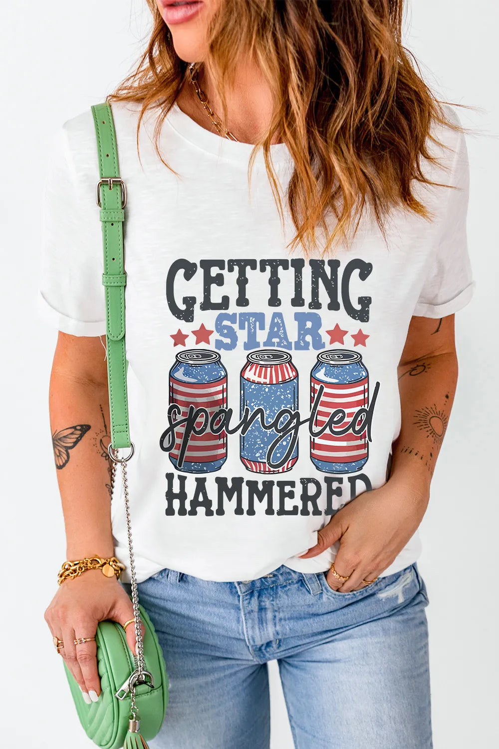 Graphic Round Neck Short Sleeve T-Shirt – Trendsi | ClozArt
