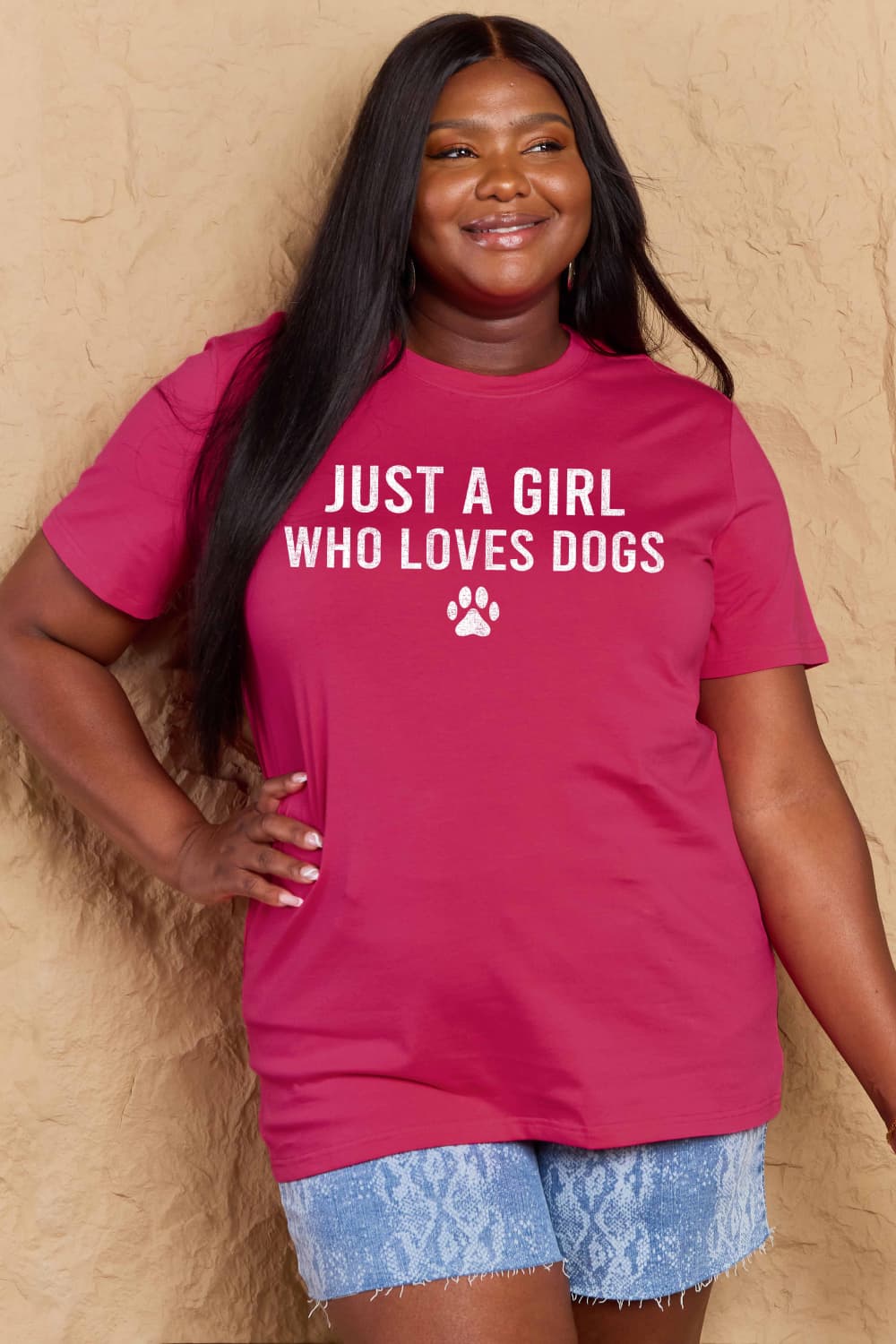 Simply Love Full Size Dog Paw Graphic Cotton T-Shirt – Trendsi | ClozArt