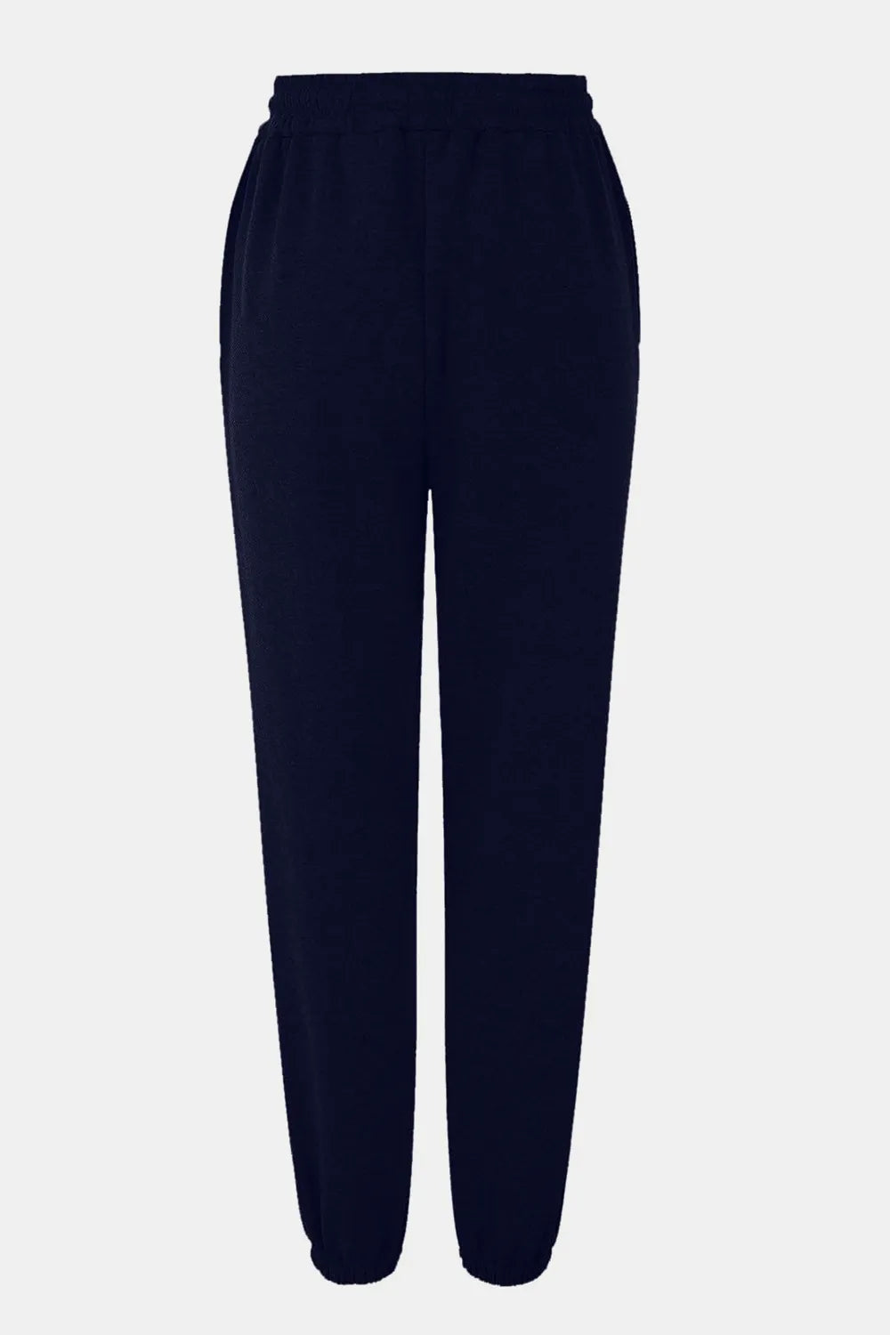 Elastic Waist Joggers with Pockets – Trendsi | ClozArt