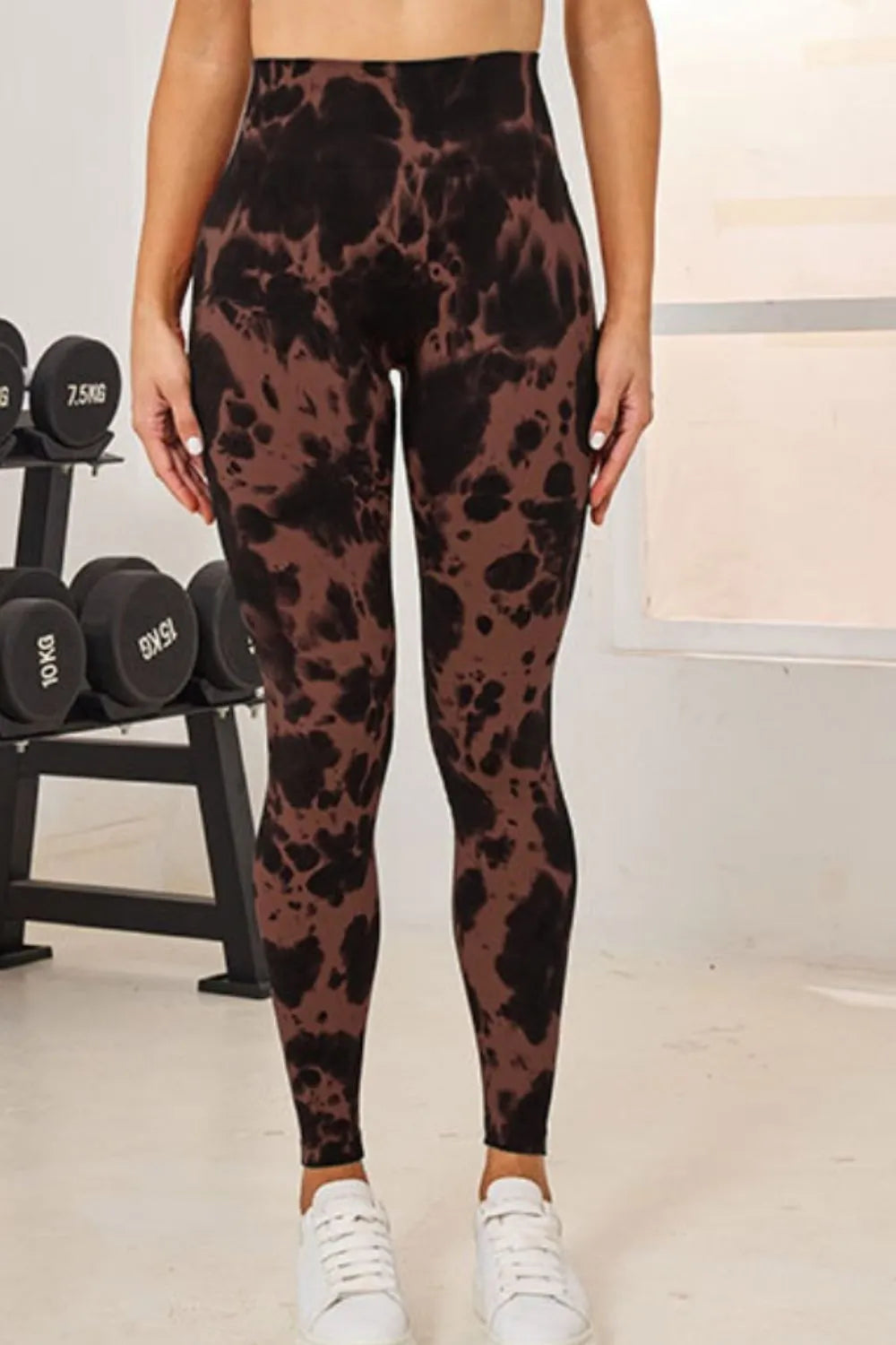 Tie-Dye High Waist Active Leggings – Trendsi | ClozArt