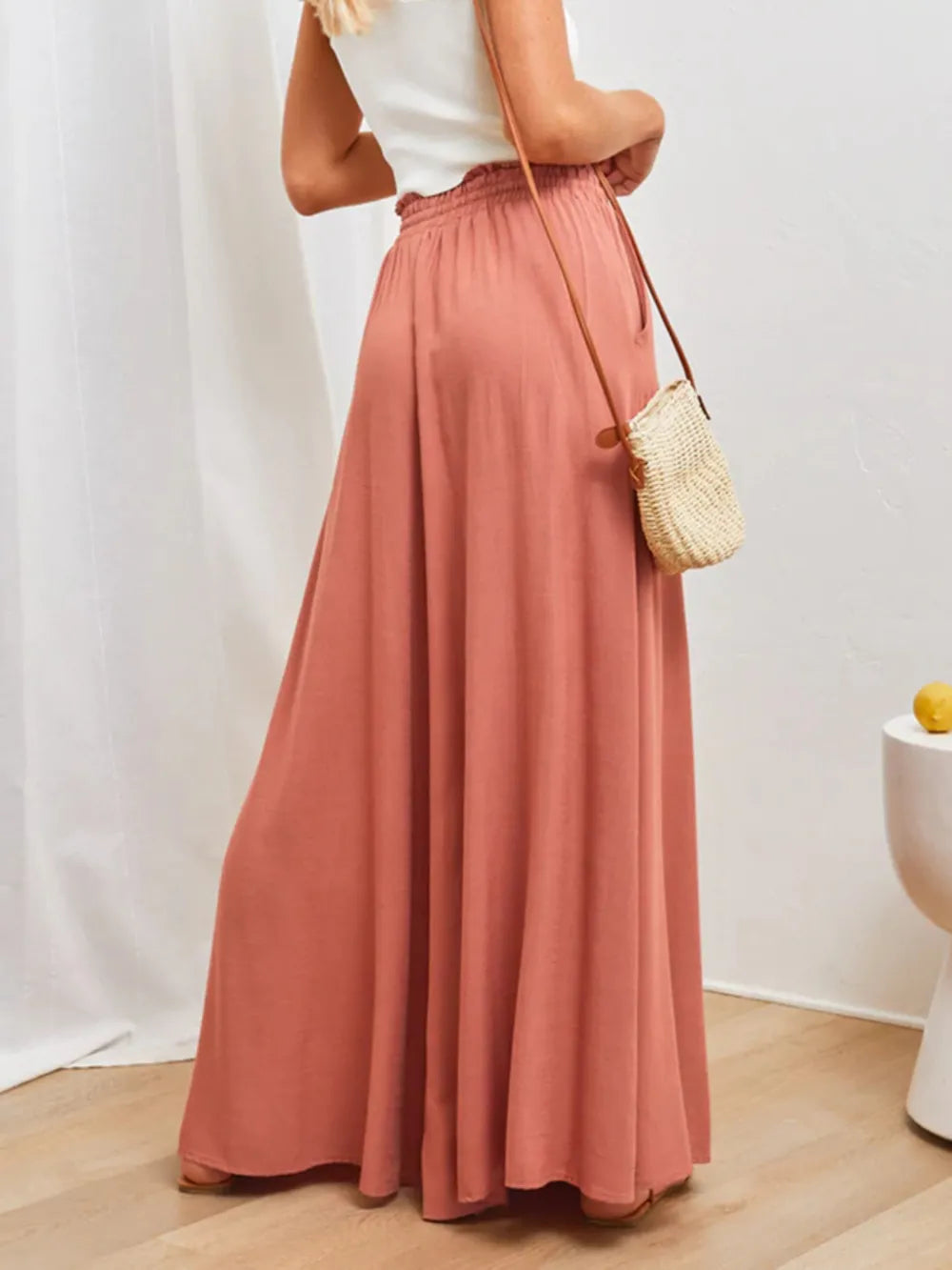 High Waist Wide Leg Pants – Trendsi | ClozArt