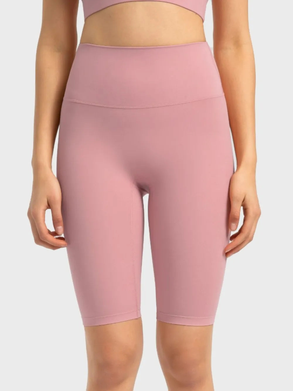 Millennia High Rise Wide Waistband Active Shorts – Trendsi | ClozArt