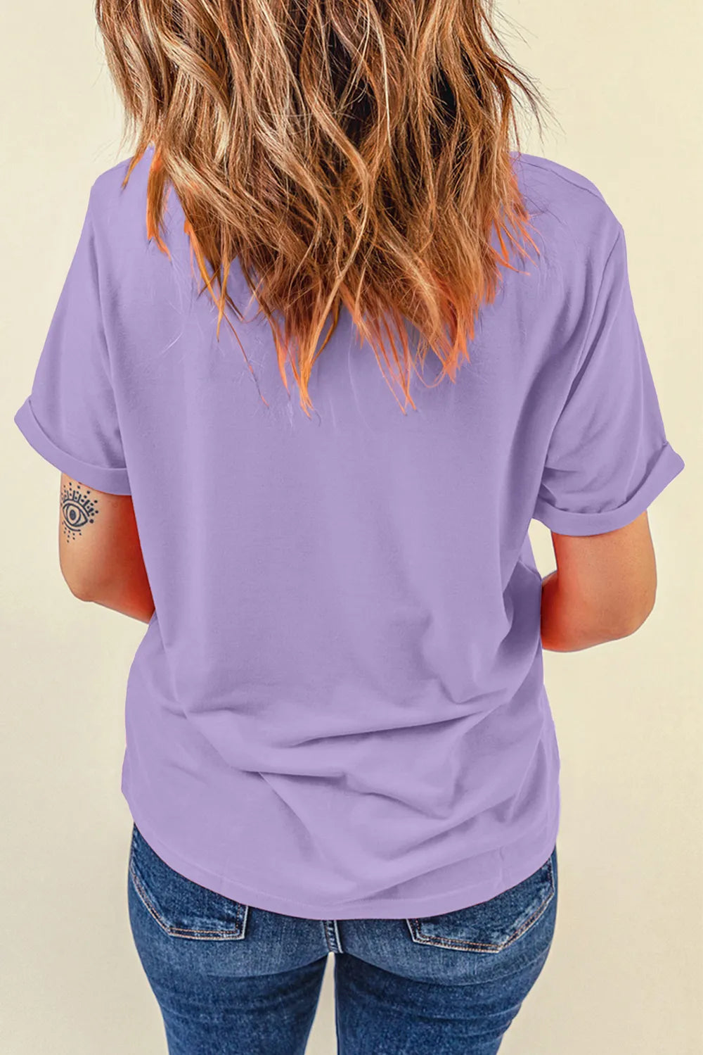 Bow Graphic Round Neck Short Sleeve T-Shirt – Trendsi | ClozArt