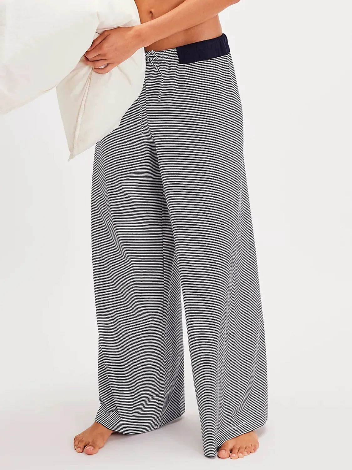 Drawstring Striped Wide Leg Pants – Trendsi | ClozArt