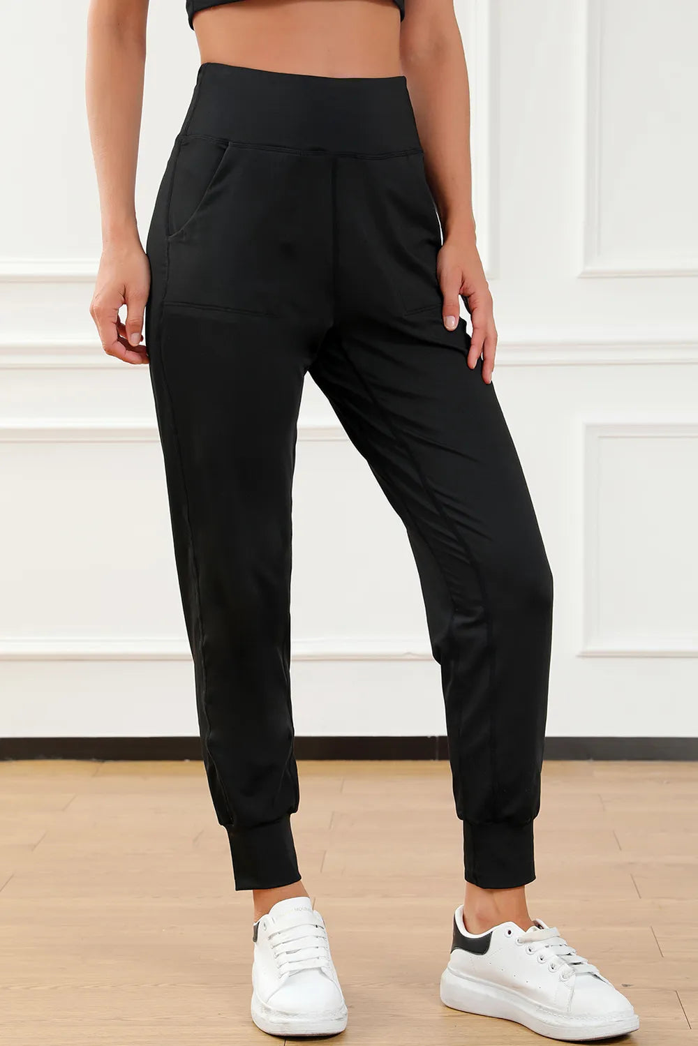 High Waist Joggers with Pockets – Trendsi | ClozArt