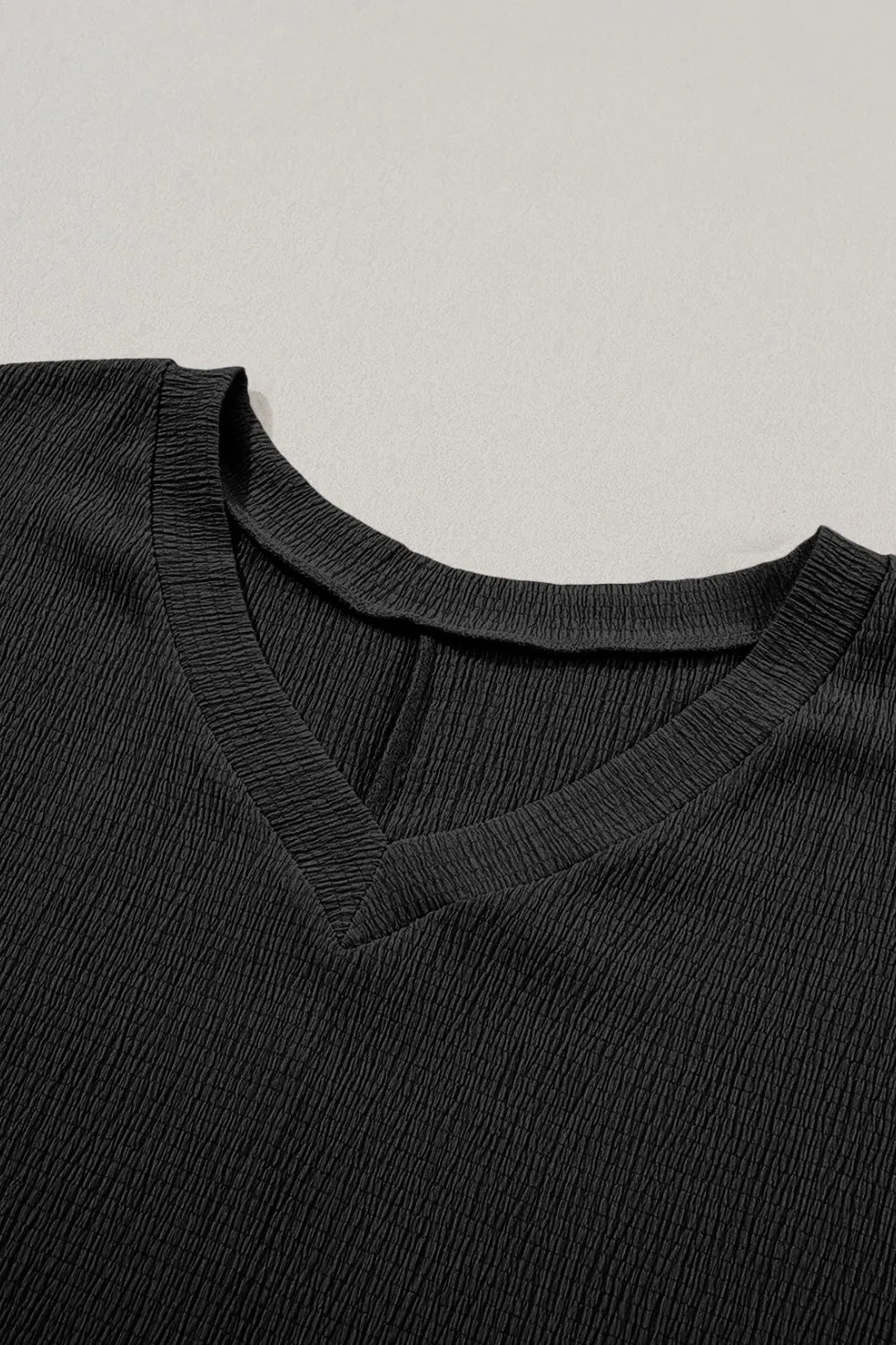 V-Neck Short Sleeve T-Shirt – Trendsi | ClozArt