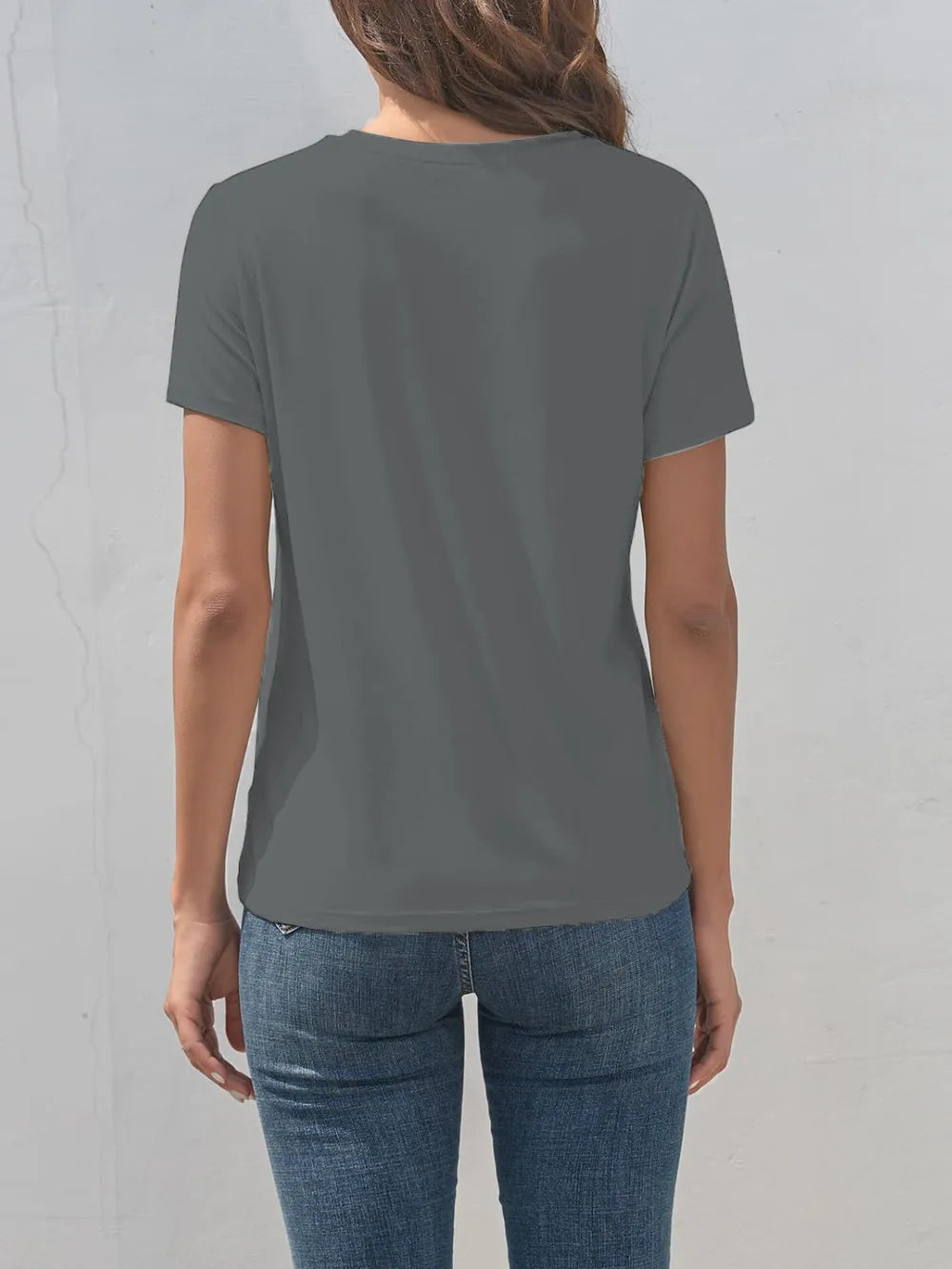 Dog Graphic Round Neck T-Shirt – Trendsi | ClozArt