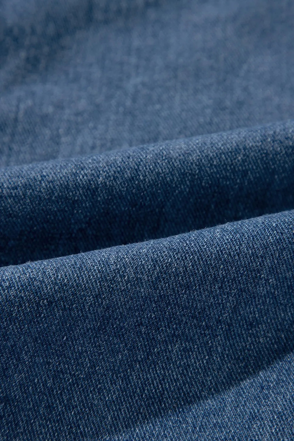 Pocketed Long Sleeve Denim Jacket – Trendsi | ClozArt