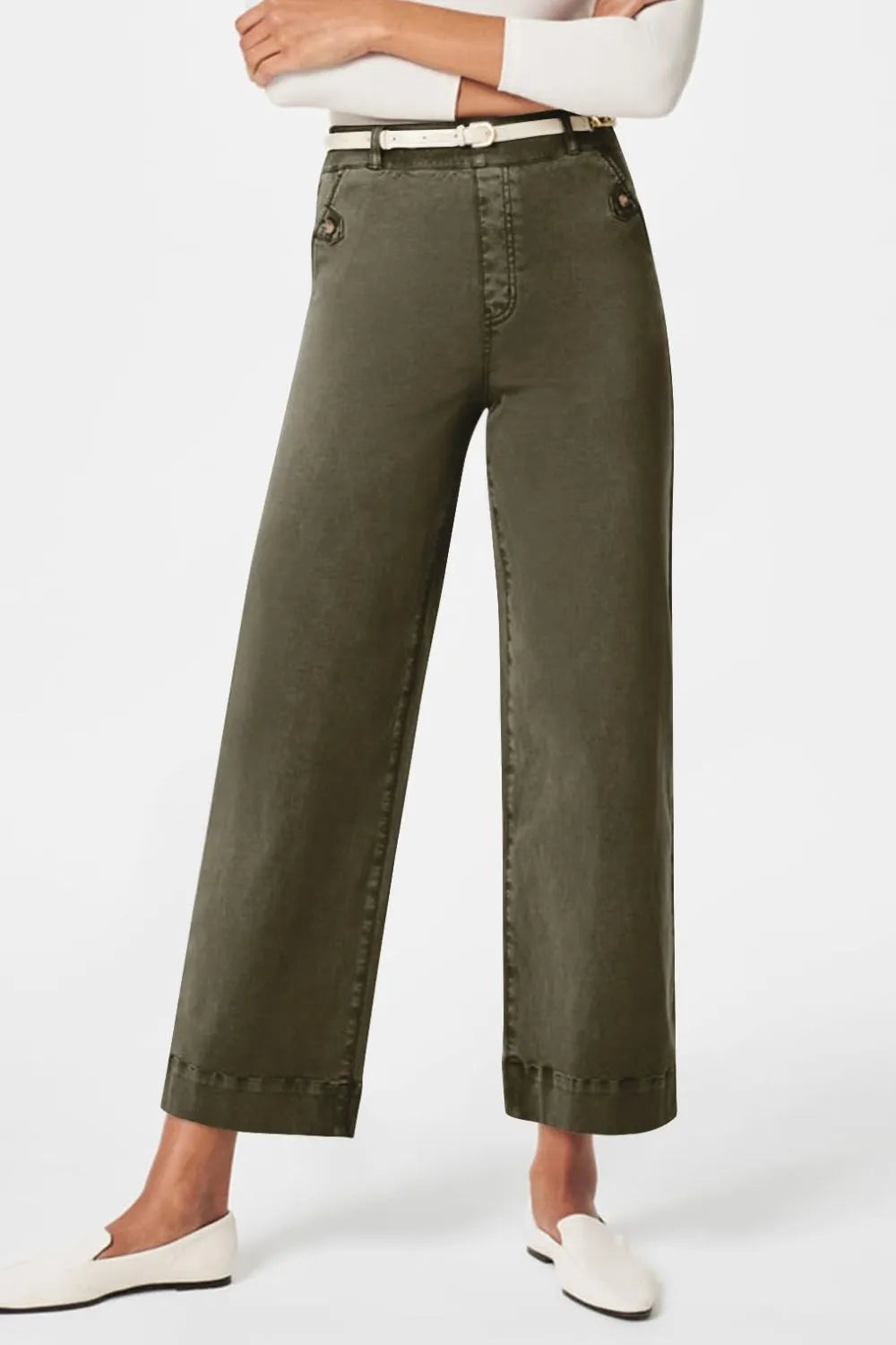 High Waist Jeans with Pockets – Trendsi | ClozArt