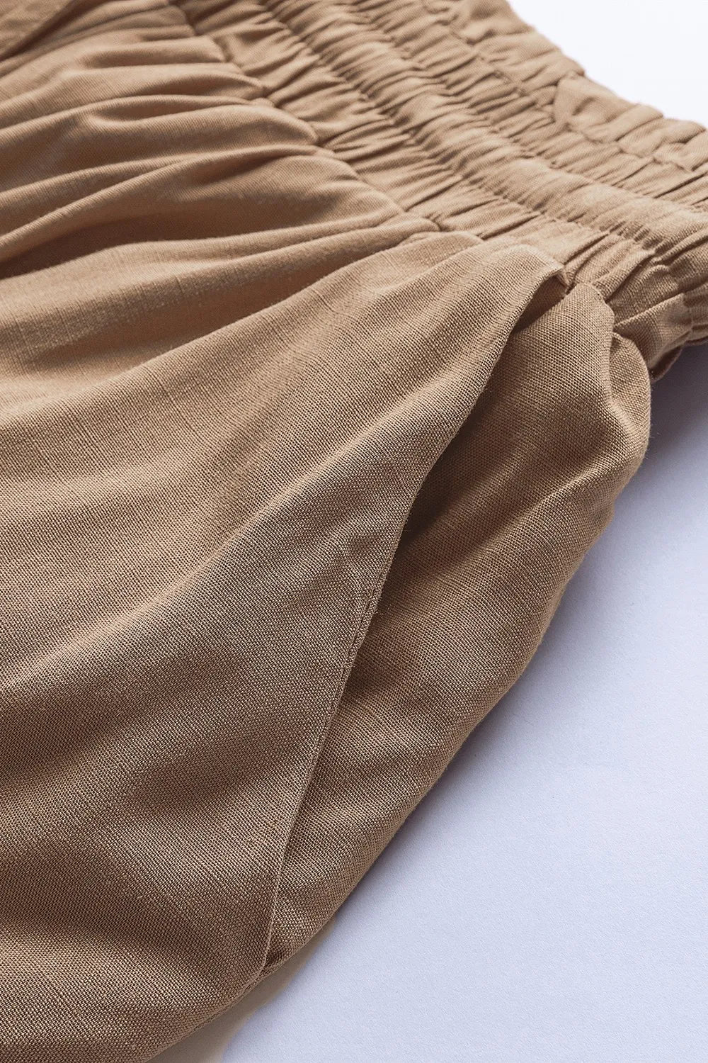 Drawstring Waist Wide Leg Pants – Trendsi | ClozArt