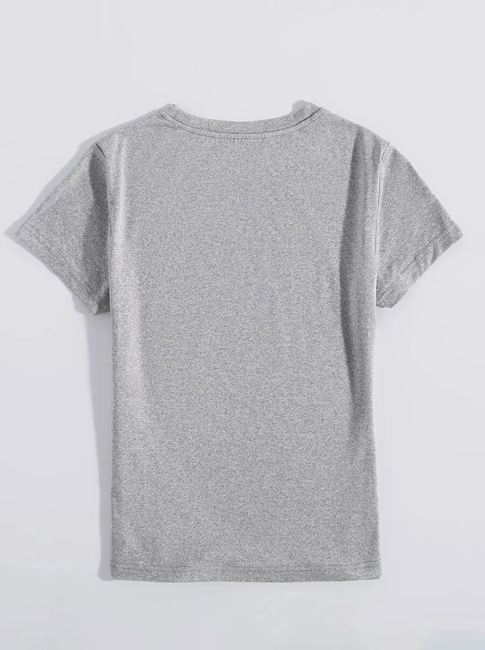 Letter Graphic Round Neck Short Sleeve T-Shirt – Trendsi | ClozArt