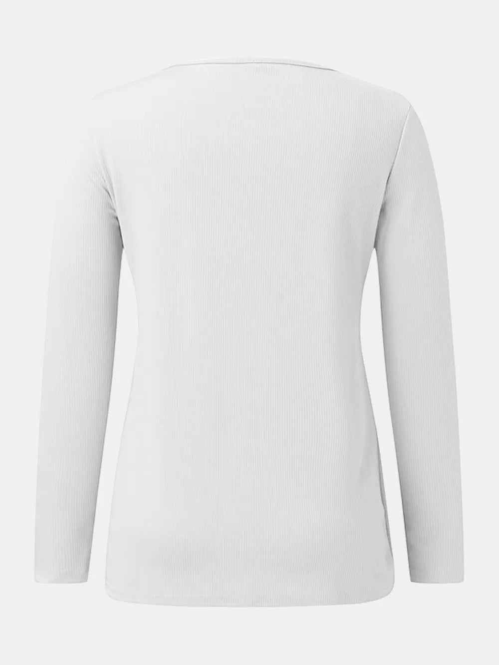 Full Size Scoop Neck Long Sleeve T-Shirt – Trendsi | ClozArt