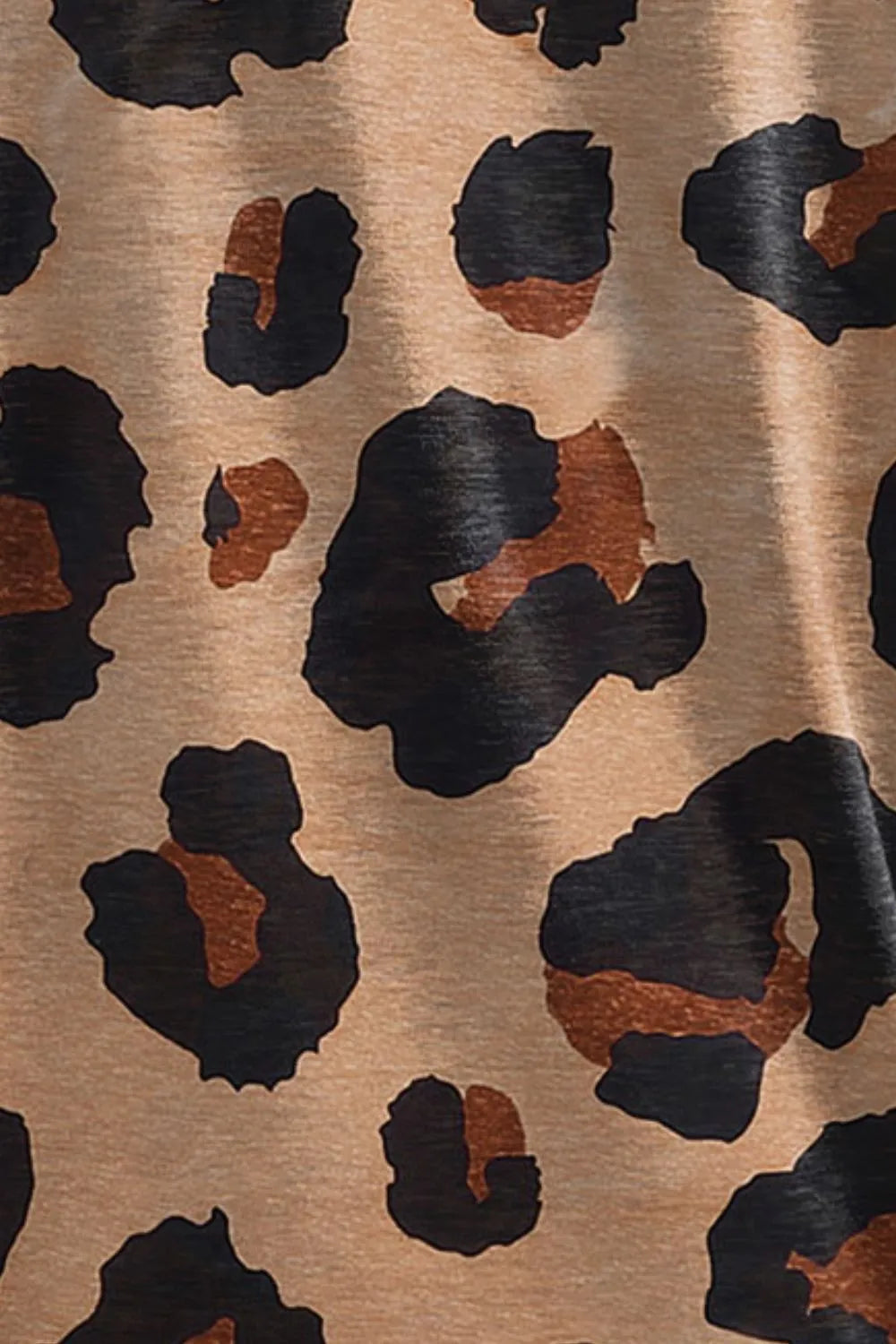 Leopard Half Button Short Sleeve T-Shirt – Trendsi | ClozArt
