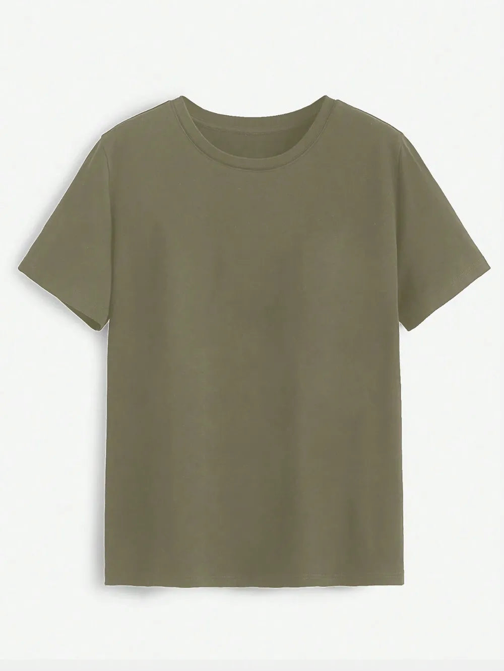 Rose Round Neck Short Sleeve T-Shirt – Trendsi | ClozArt