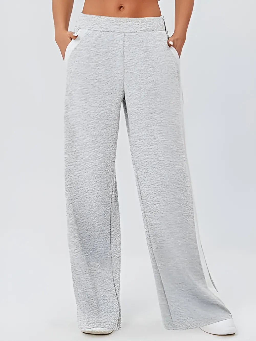 Side Striped Wide Leg Pants – Trendsi | ClozArt