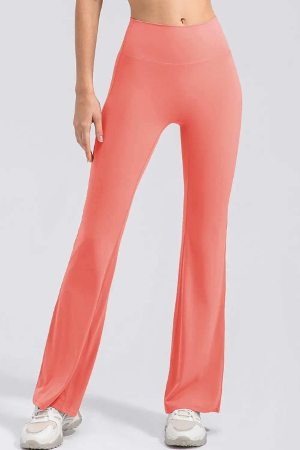 High Waist Straight Active Pants – Trendsi | ClozArt