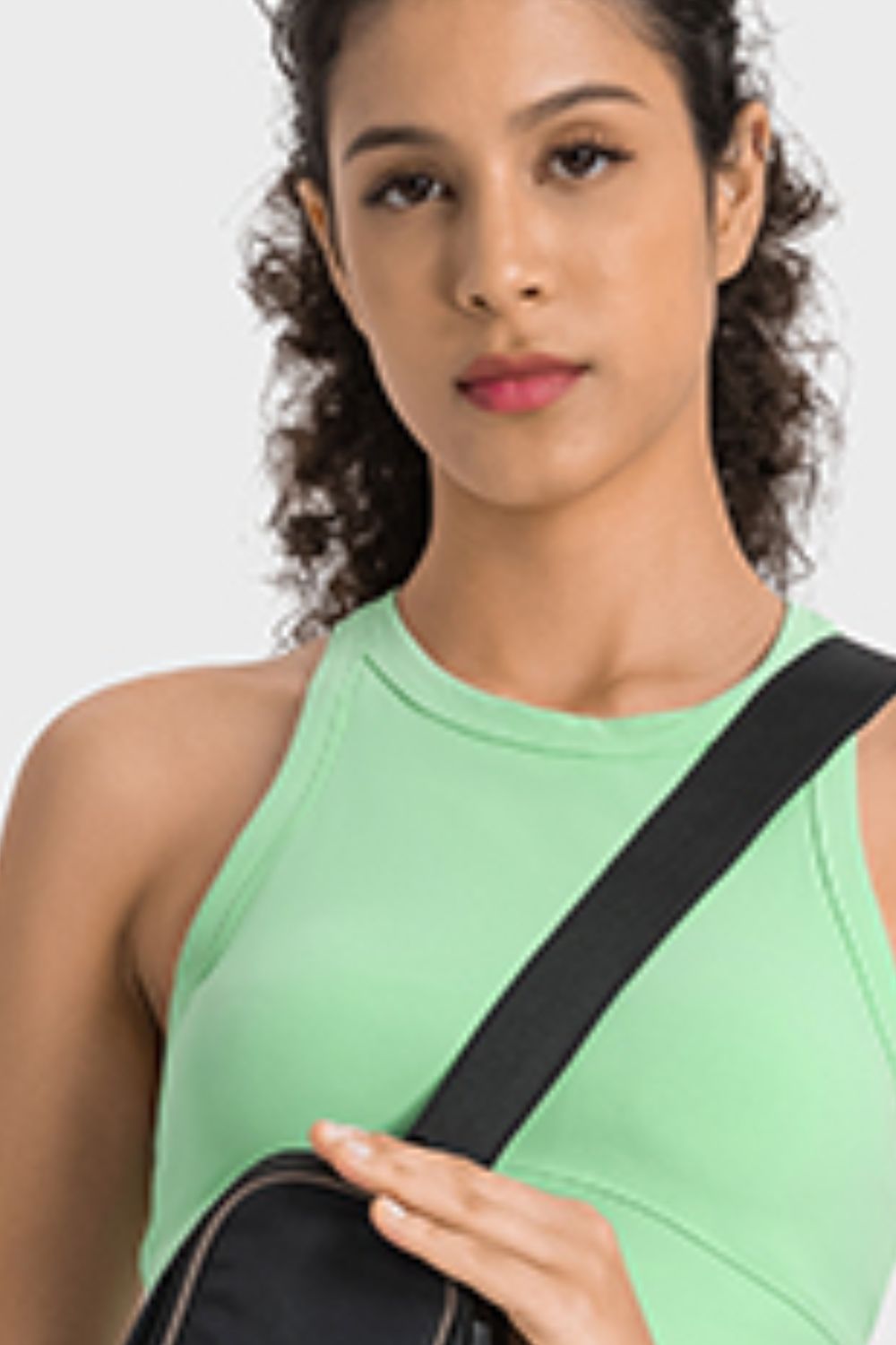 Millennia Racerback Cropped Sports Tank – Trendsi | ClozArt