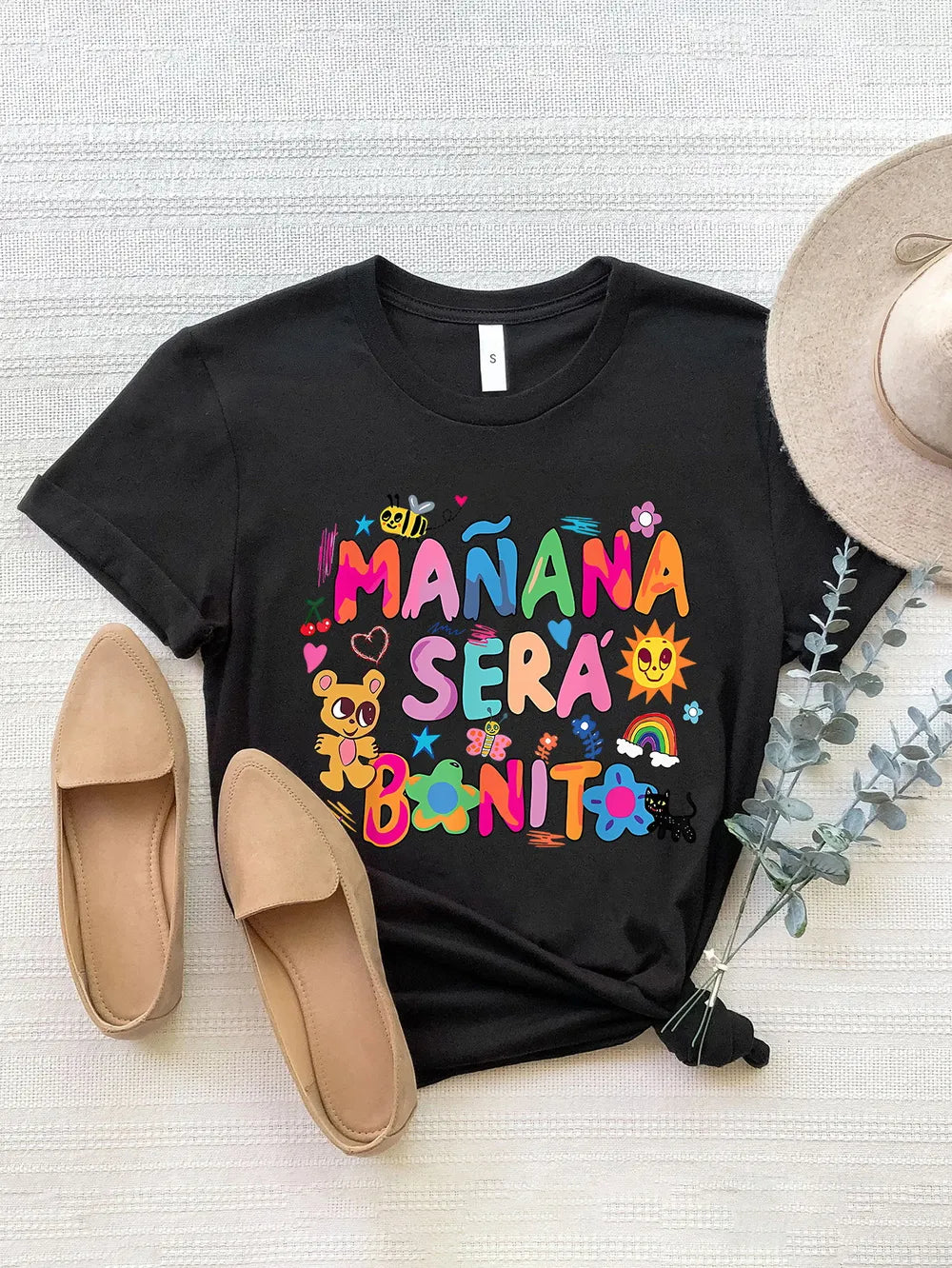 Letter Graphic Round Neck Short Sleeve T-Shirt – Trendsi | ClozArt