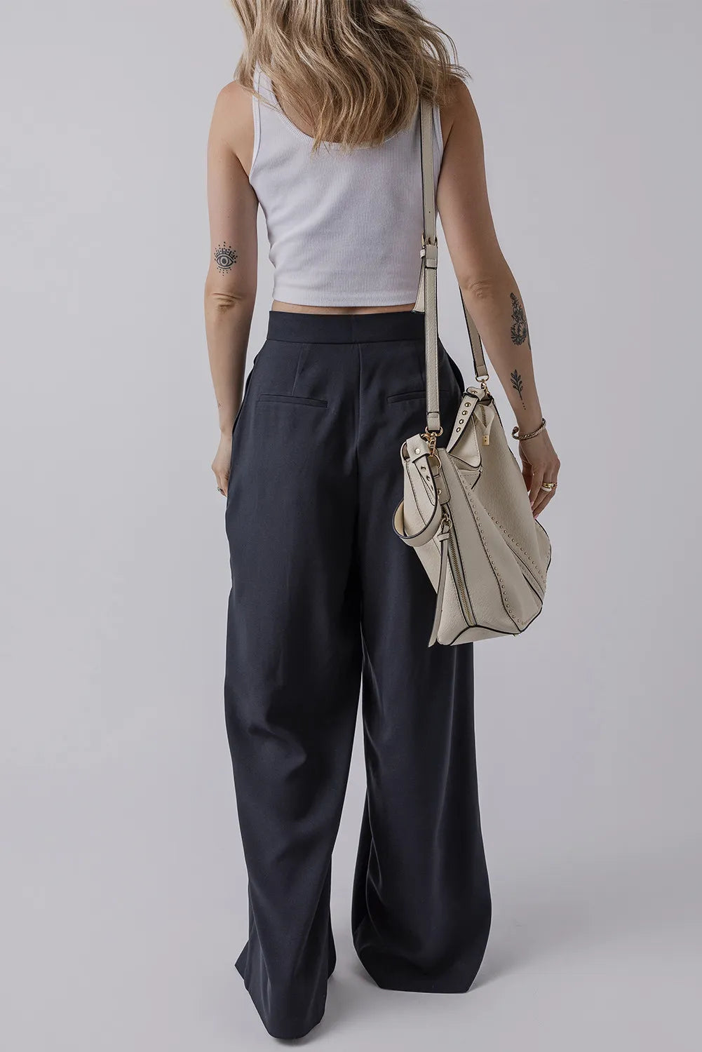Wide Leg Pants with Pockets – Trendsi | ClozArt
