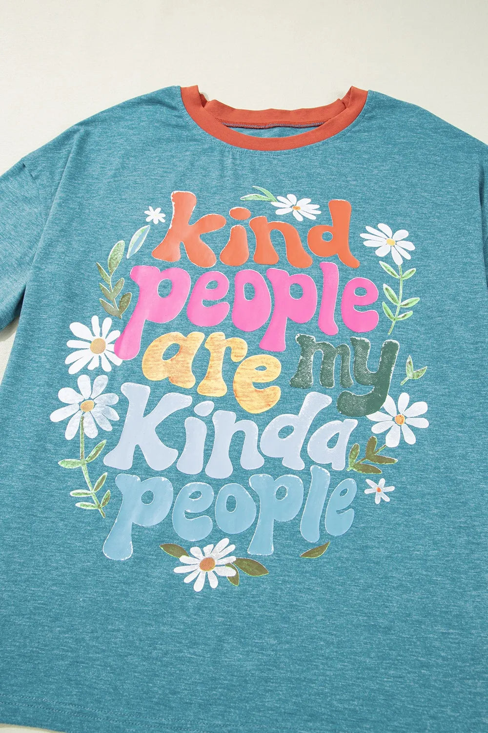 Kind People are My Kind People Graphic Oversized T-Shirt – Trendsi | ClozArt