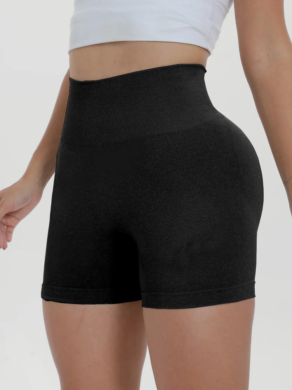 High Waist Active Shorts – Trendsi | ClozArt