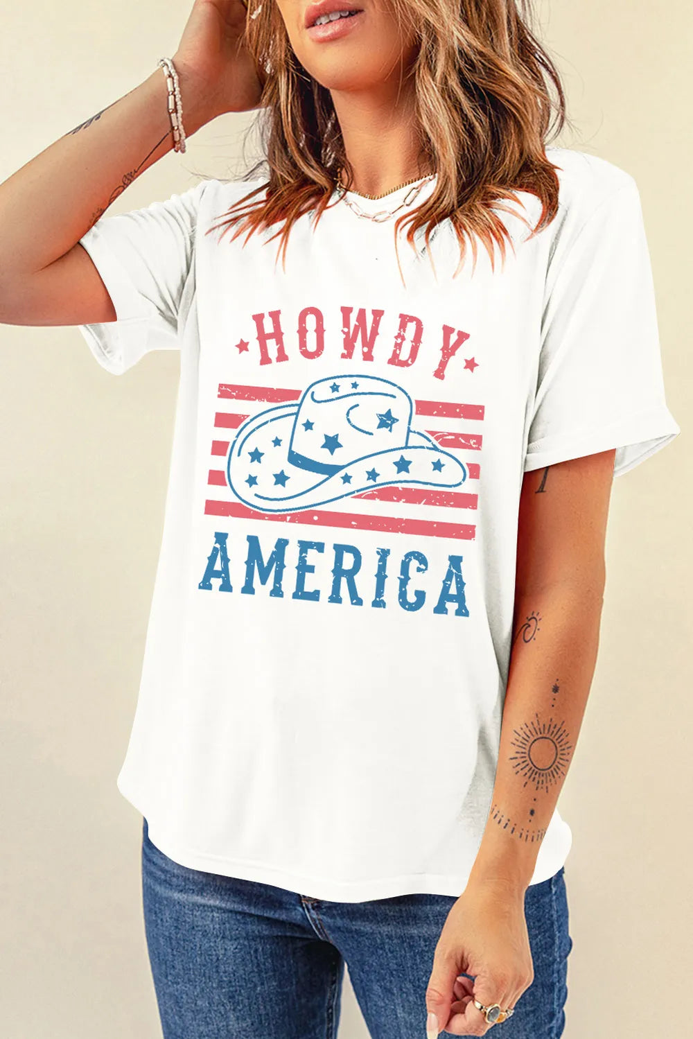 Graphic Round Neck Short Sleeve T-Shirt – Trendsi | ClozArt
