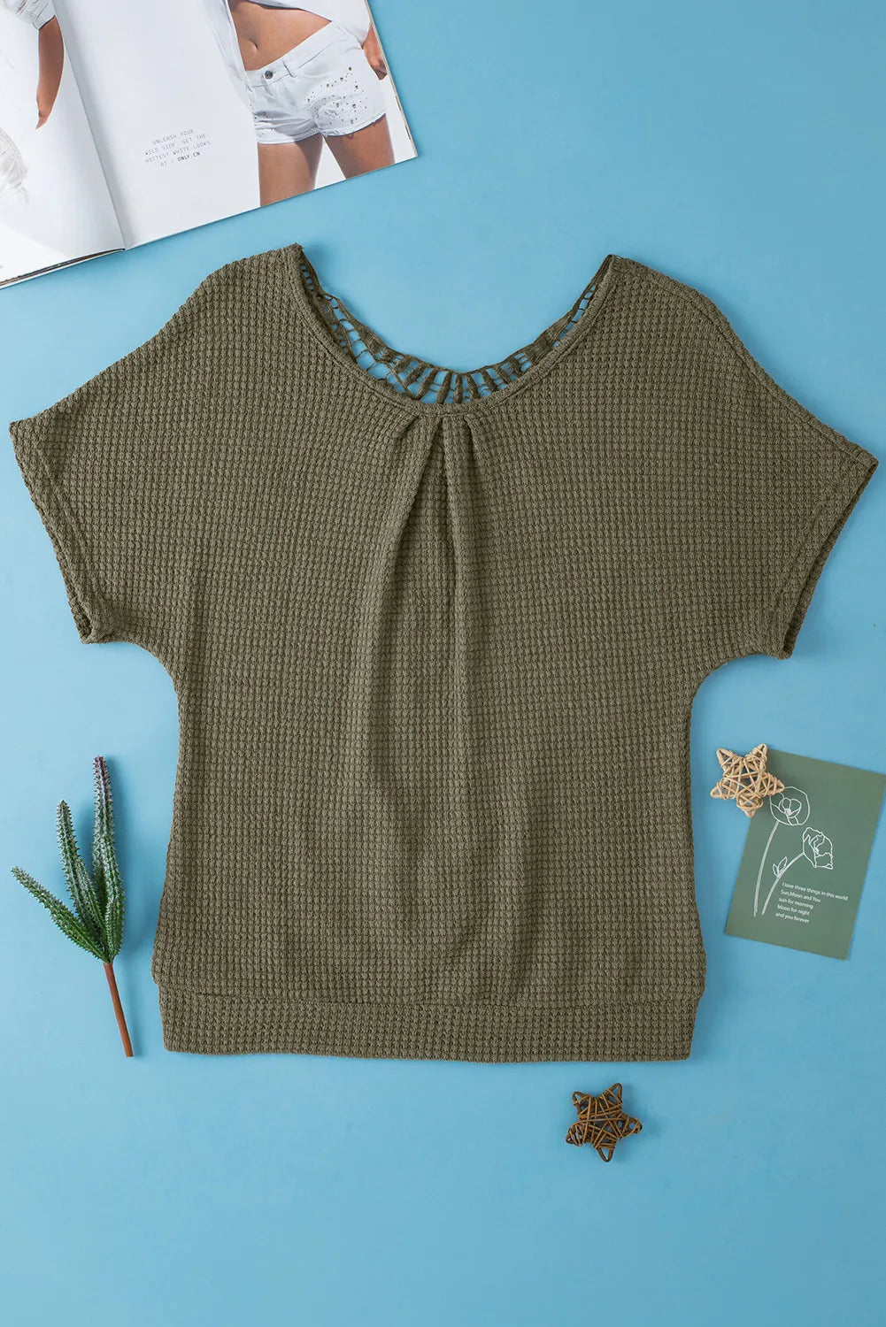 Round Neck Short Sleeve T-Shirt – Trendsi | ClozArt
