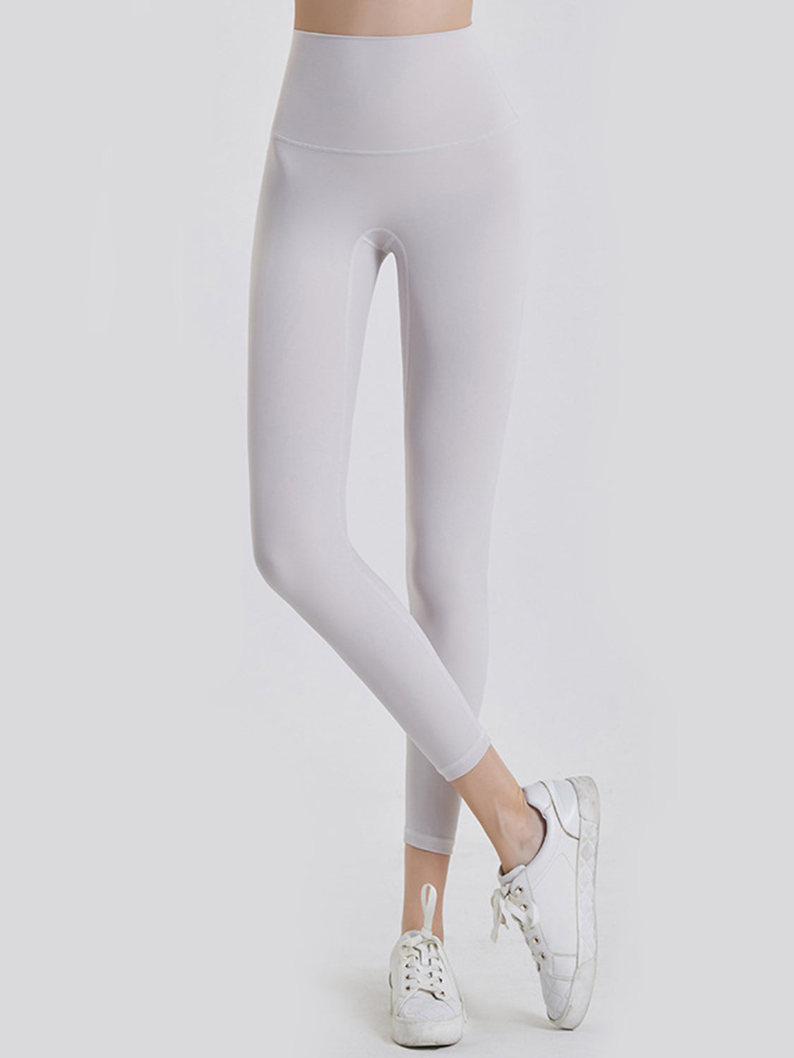 Wide Waistband Sports Leggings – Trendsi | ClozArt