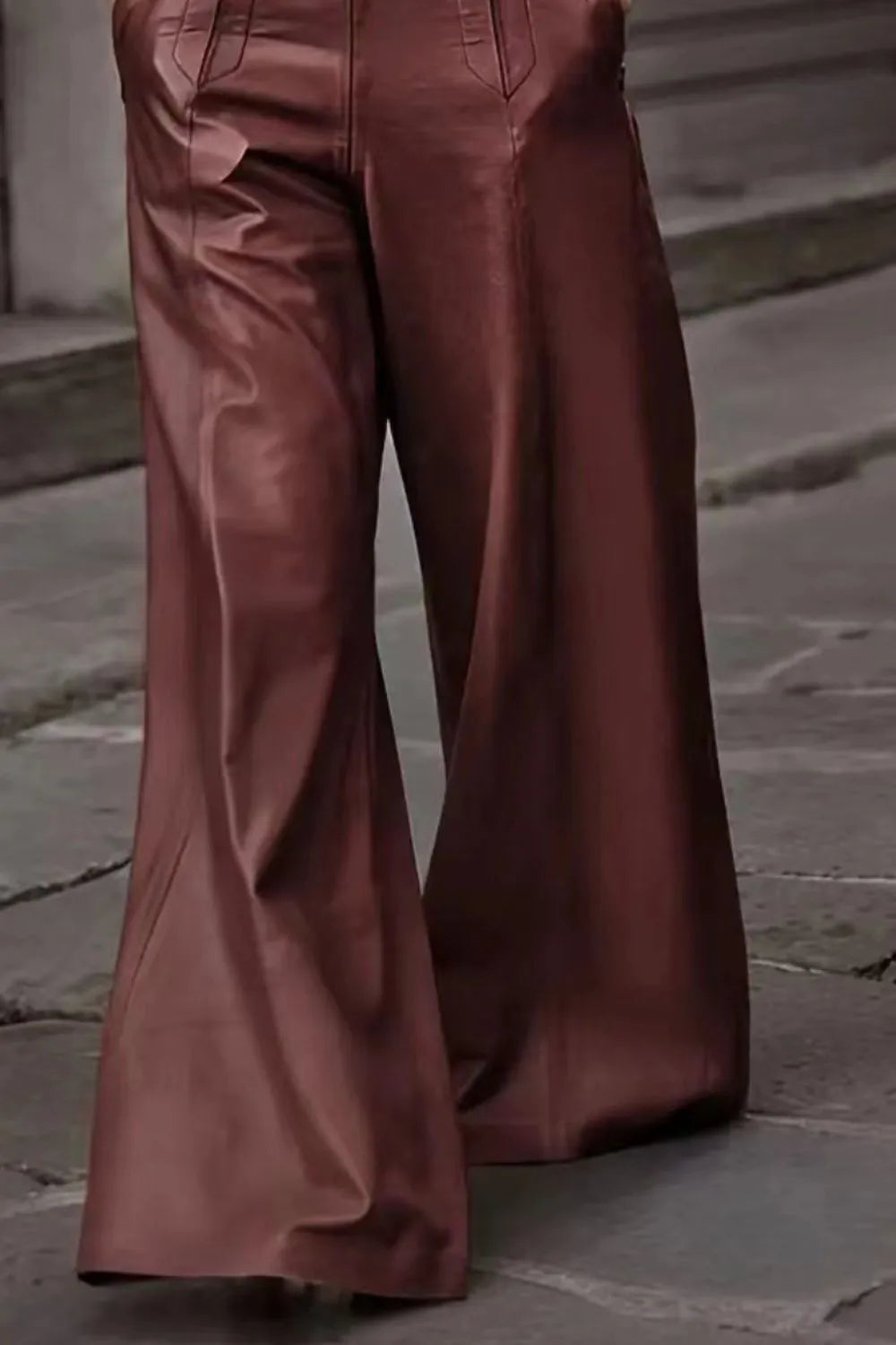 High Waist Wide Flare Pants – Trendsi | ClozArt