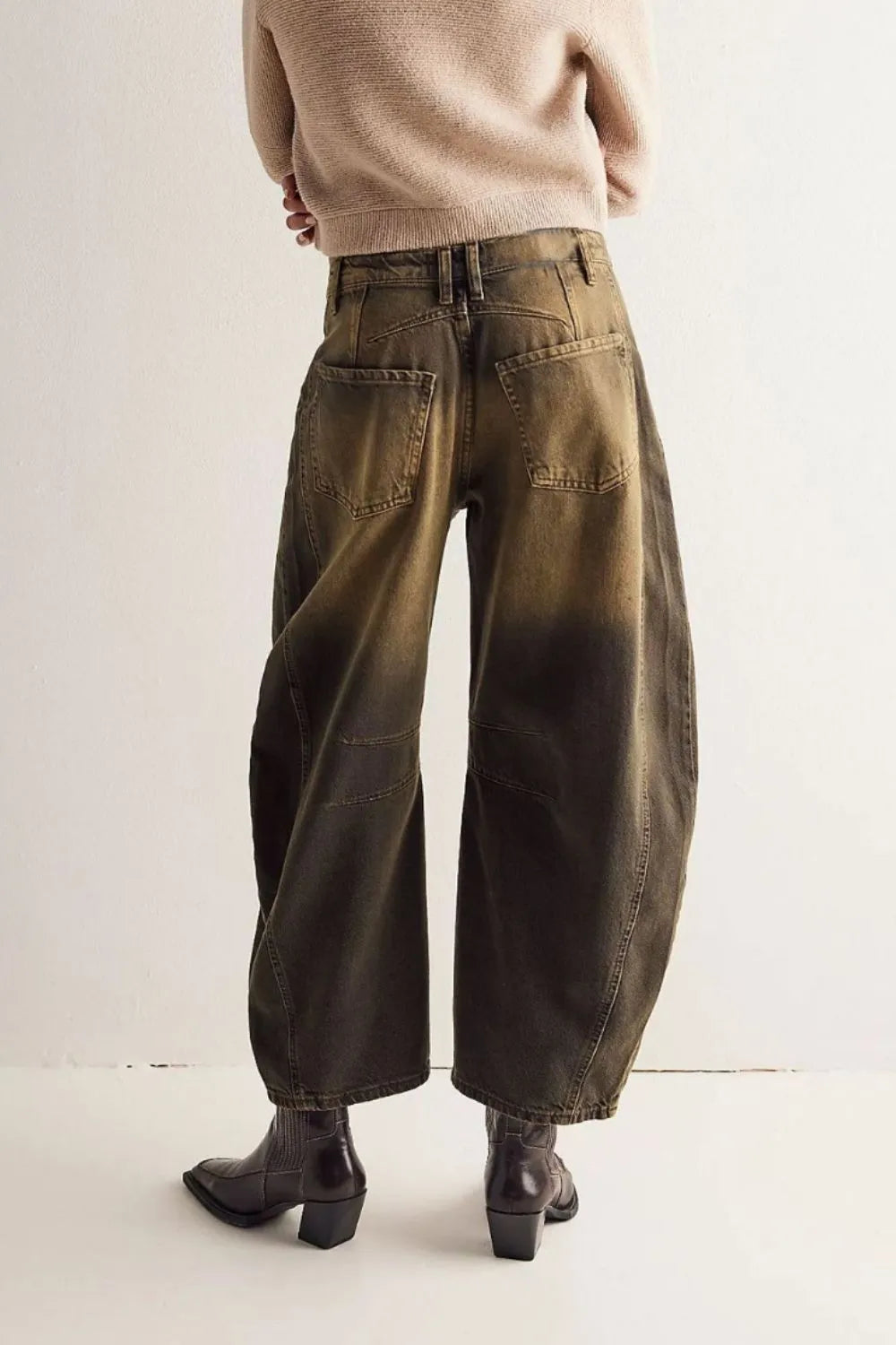 Wide Leg Jeans with Pockets – Trendsi | ClozArt
