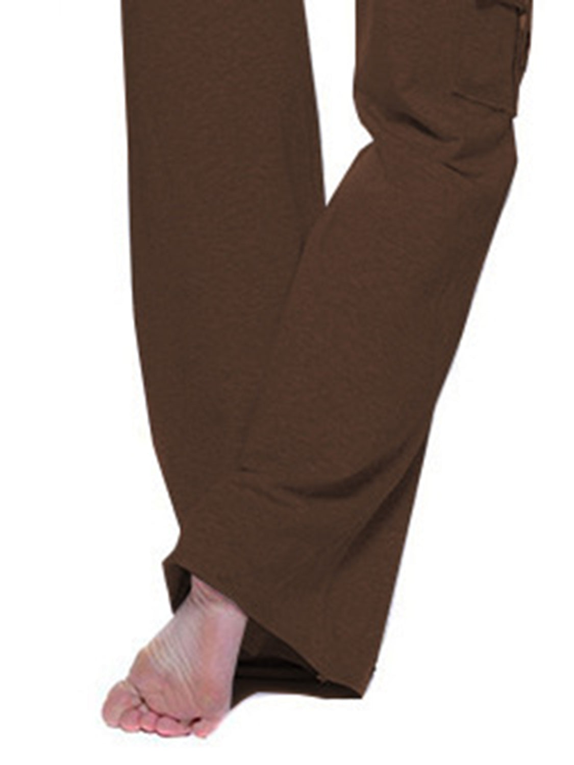 Mid Waist Pants with Pockets – Trendsi | ClozArt