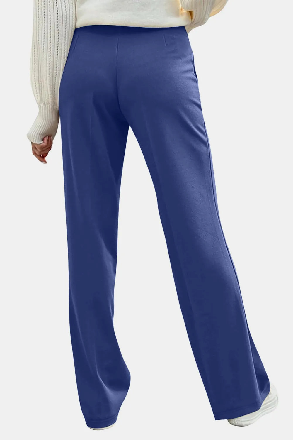 Decorative Button High Rise Pants – Trendsi | ClozArt