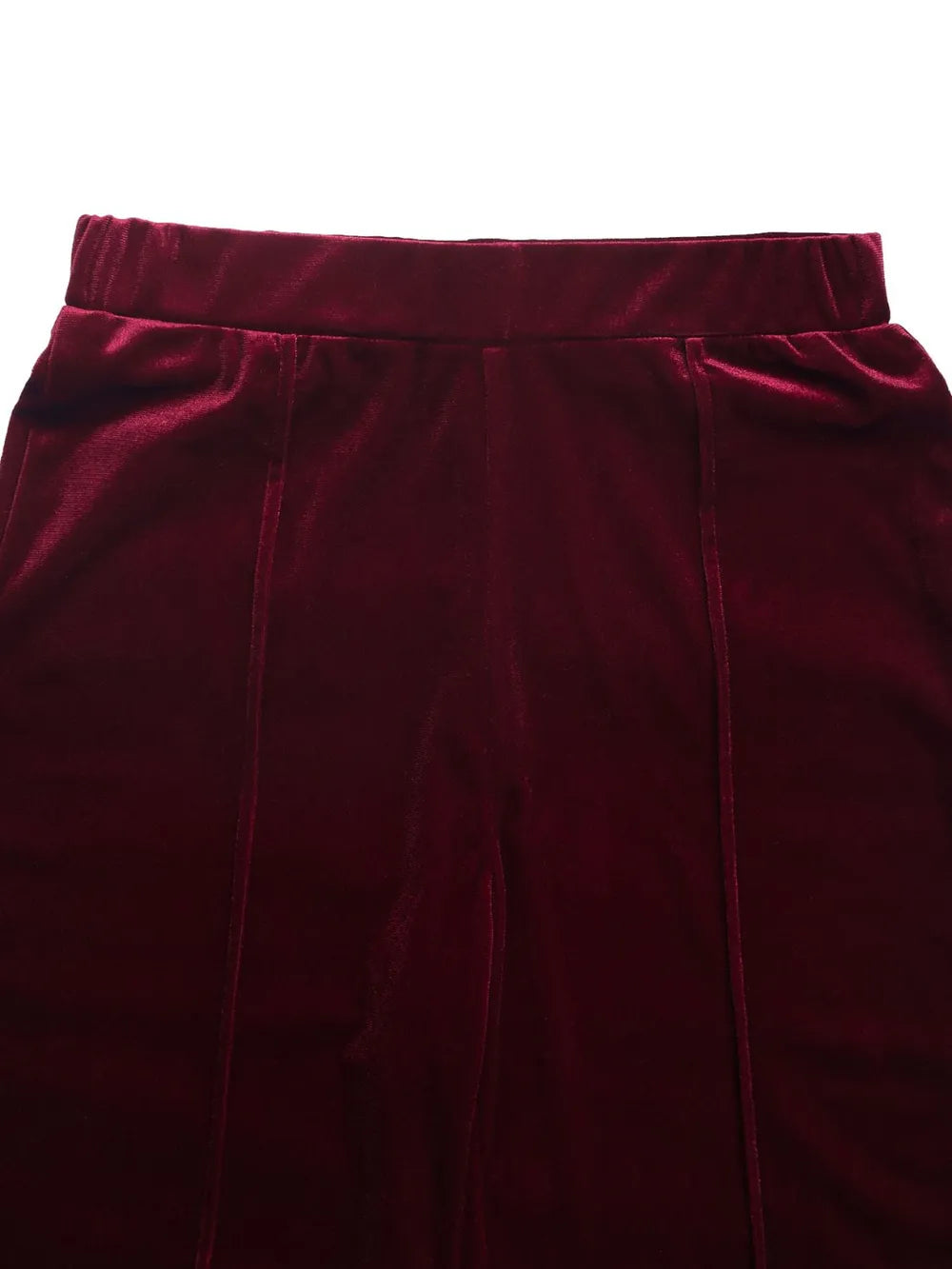 Elastic Waist Wide Leg Pants – Trendsi | ClozArt
