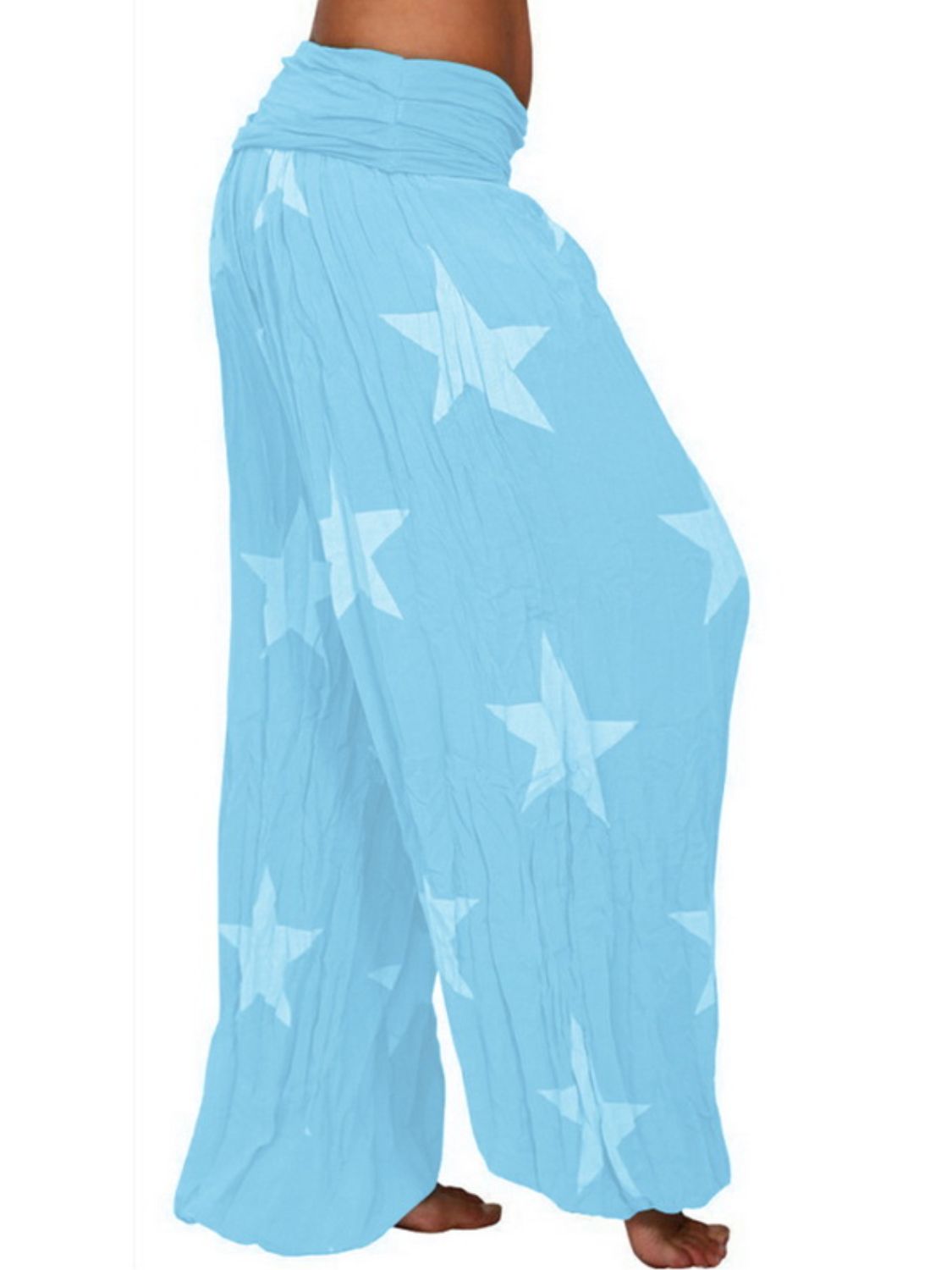 Ivy Lane Full Size Ruched High Waist Printed Pants – Trendsi | ClozArt