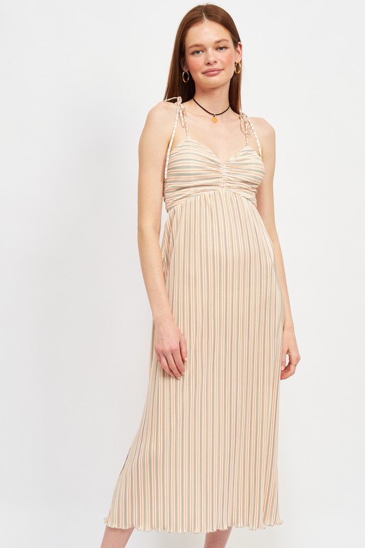 SPAGHTETTI STRAP MAXI DRESS – Emory Park | ClozArt