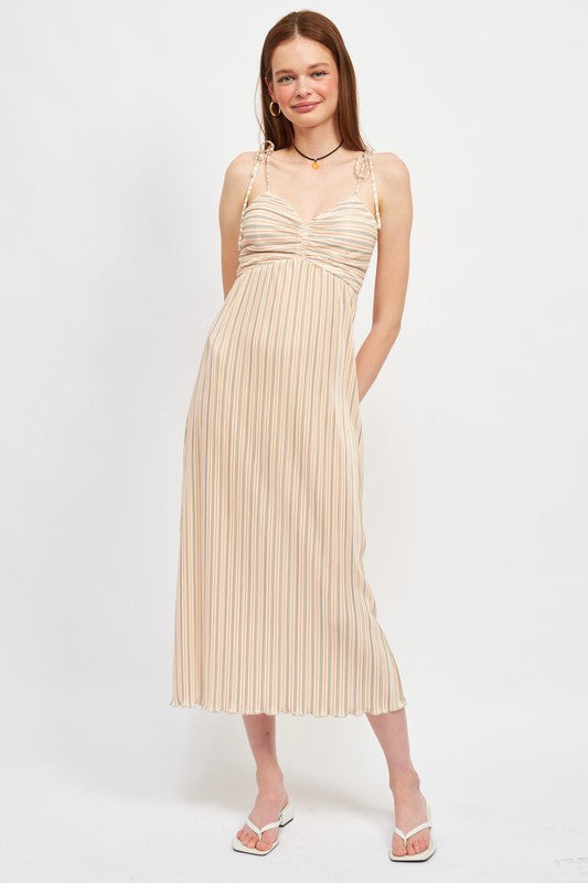 SPAGHTETTI STRAP MAXI DRESS – Emory Park | ClozArt