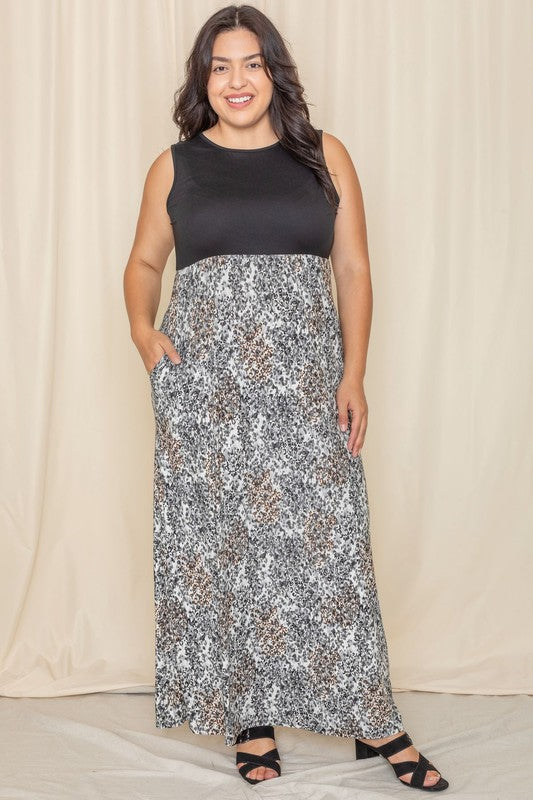 Plus Summer Sleeveless Maxi Dress – EG fashion | ClozArt