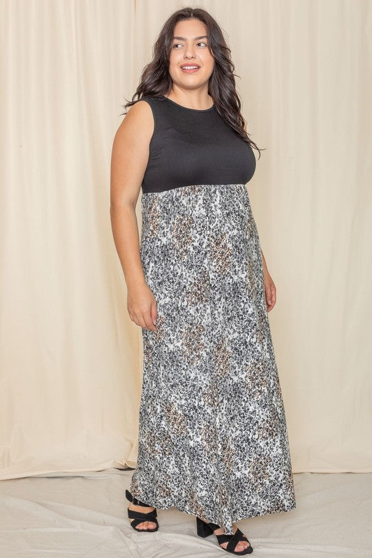 Plus Summer Sleeveless Maxi Dress – EG fashion | ClozArt