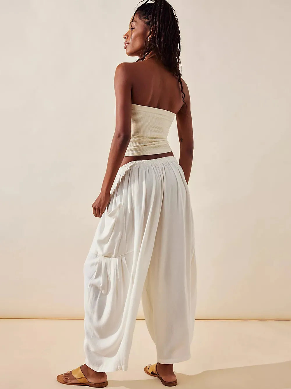 Full Size Wide Leg Pants with Pockets – Trendsi | ClozArt