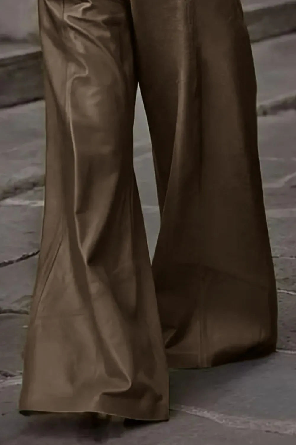 High Waist Wide Flare Pants – Trendsi | ClozArt