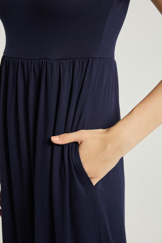 Women's Summer Casual Maxi Dress With Pocket – Annva USA | ClozArt