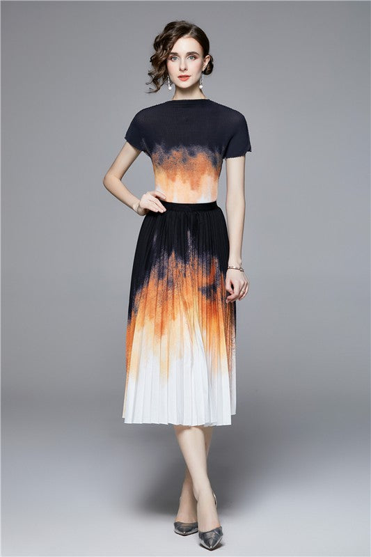 FASHION MAXI DRESS 2PC SET – By Claude | ClozArt