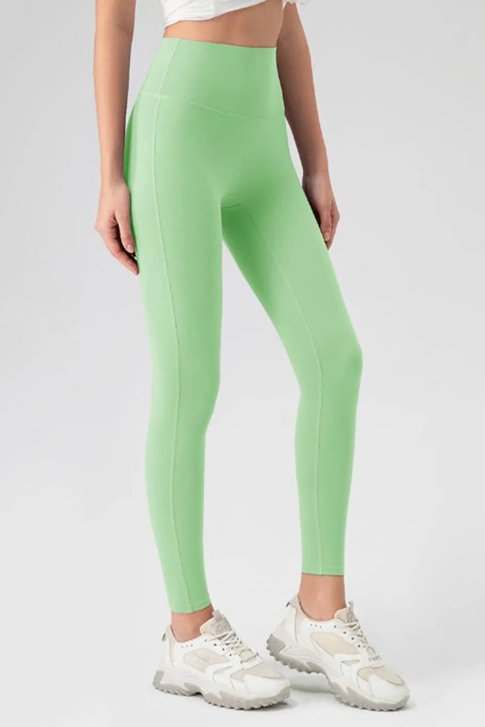 High Waist Skinny Active Pants – Trendsi | ClozArt