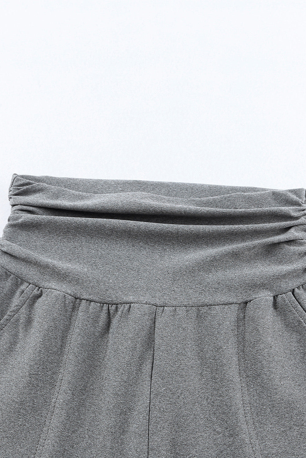 High-Rise Wide Waistband Joggers – Trendsi | ClozArt